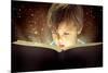 Child Opened a Magic Book-conrado-Mounted Photographic Print