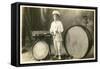 Child Percussionist-null-Framed Stretched Canvas