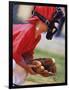 Child Playing Baseball-null-Framed Photographic Print