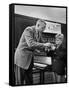 Child Playing Various Musical Instruments-Nina Leen-Framed Stretched Canvas