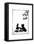 Child Playing with a Toy Horse-Mary Baker-Framed Stretched Canvas