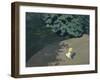 Child Playing with the Ball (Corner of the Park-Félix Vallotton-Framed Giclee Print