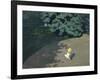 Child Playing with the Ball (Corner of the Park-Félix Vallotton-Framed Giclee Print