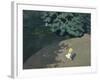 Child Playing with the Ball (Corner of the Park-Félix Vallotton-Framed Premium Giclee Print