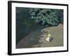 Child Playing with the Ball (Corner of the Park-Félix Vallotton-Framed Premium Giclee Print