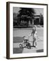 Child Playing with Tricycle-Alfred Eisenstaedt-Framed Photographic Print