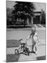 Child Playing with Tricycle-Alfred Eisenstaedt-Mounted Photographic Print