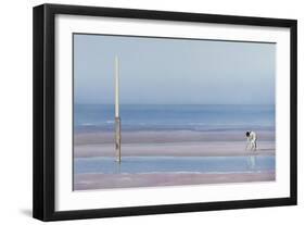 Child Playing-Mark Van Crombrugge-Framed Art Print