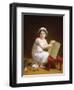 Child Pointing at a Drawing of Cupid-Jeanne-Elisabeth Chaudet-Framed Giclee Print