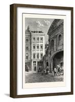 Child's Banking-House Fleet Street Next to Temple Bar 1850 London-null-Framed Giclee Print