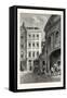 Child's Banking-House Fleet Street Next to Temple Bar 1850 London-null-Framed Stretched Canvas