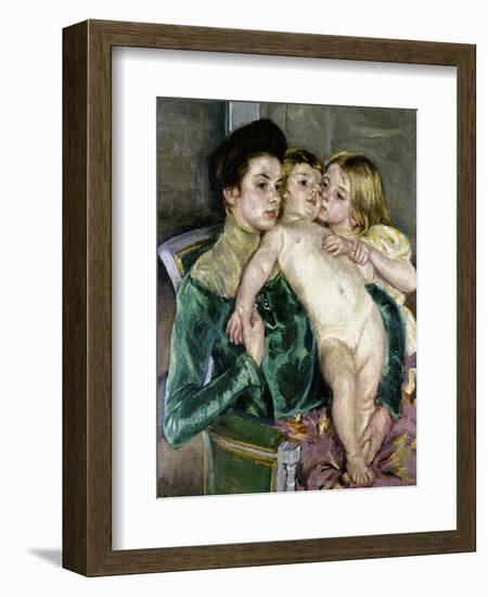 Child's Caress-Mary Cassatt-Framed Giclee Print