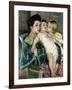 Child's Caress-Mary Cassatt-Framed Giclee Print