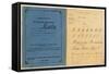 Child's Exercise Book from the School at Epineuil, 1892-null-Framed Stretched Canvas