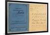 Child's Exercise Book from the School at Epineuil, 1892-null-Framed Giclee Print