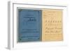 Child's Exercise Book from the School at Epineuil, 1892-null-Framed Giclee Print