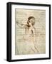Child's Figure in Drapery, 17th Century-Guercino-Framed Giclee Print