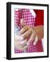 Child's Hands Using a Whisk-Alena Hrbkova-Framed Photographic Print