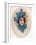 'Child's Head', c1902, (c1932)-Mary Cassatt-Framed Giclee Print