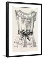 Child's Overall Pinafore, Back, 1882, Fashion-null-Framed Giclee Print