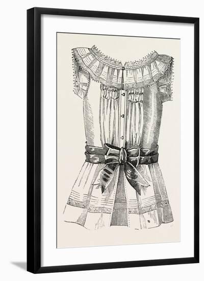 Child's Overall Pinafore, Back, 1882, Fashion-null-Framed Giclee Print