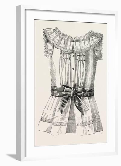 Child's Overall Pinafore, Back, 1882, Fashion-null-Framed Giclee Print