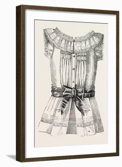 Child's Overall Pinafore, Back, 1882, Fashion-null-Framed Giclee Print