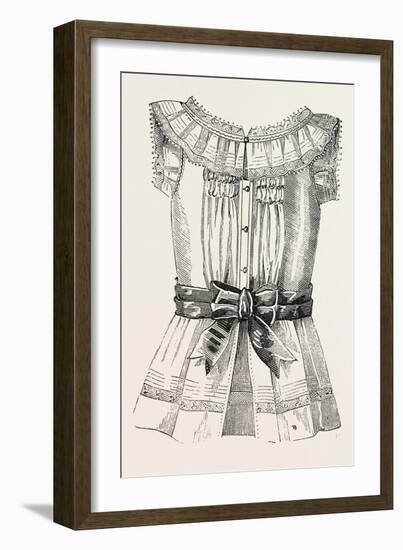 Child's Overall Pinafore, Back, 1882, Fashion-null-Framed Giclee Print