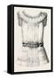 Child's Overall Pinafore, Front, 1882, Fashion-null-Framed Stretched Canvas