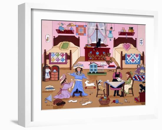 Child’s Play for Girls-Sheila Lee-Framed Giclee Print