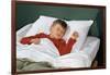 Child Sleeping in Bed-William P. Gottlieb-Framed Photographic Print