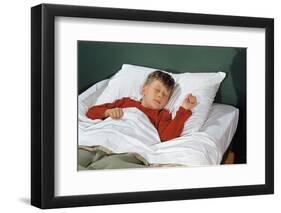 Child Sleeping in Bed-William P. Gottlieb-Framed Photographic Print