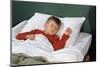Child Sleeping in Bed-William P. Gottlieb-Mounted Photographic Print