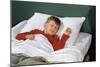 Child Sleeping in Bed-William P. Gottlieb-Mounted Photographic Print