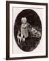 Child, Toy Pram, Dog-null-Framed Art Print