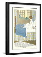 Child Waking Up-null-Framed Art Print