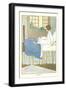 Child Waking Up-null-Framed Art Print