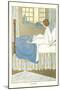 Child Waking Up-null-Mounted Art Print