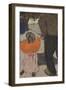 Child Wearing a Red Scarf, C. 1891-Edouard Vuillard-Framed Giclee Print