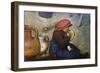 Child Wearing Hat, Detail from the Pesant Wedding-Pieter Bruegel the Elder-Framed Giclee Print