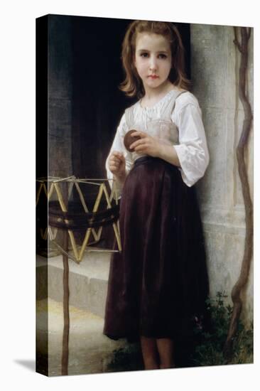 Child with a Ball of Wool-William Adolphe Bouguereau-Stretched Canvas