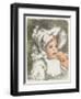 Child with a Biscuit, 1899-Pierre-Auguste Renoir-Framed Giclee Print