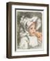 Child with a Biscuit, 1899-Pierre-Auguste Renoir-Framed Premium Giclee Print