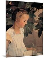 Child with a Bowl-Casorati Felice-Mounted Giclee Print