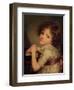 Child with a Doll-Anne Genevieve Greuze-Framed Giclee Print