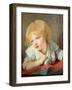 Child with an Apple, Late 18th Century-Jean-Baptiste Greuze-Framed Giclee Print