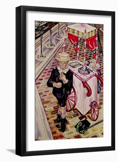 Child with an Ice Cream-Maria Blanchard-Framed Giclee Print