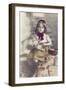 Child with Armand Marseille Doll, Postcard-null-Framed Giclee Print