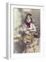 Child with Armand Marseille Doll, Postcard-null-Framed Giclee Print