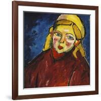 Child with Blue Eyes-Alexej Von Jawlensky-Framed Giclee Print